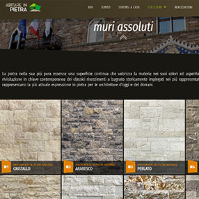 ABITARE IN PIETRA - sito web