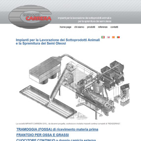 IMPIANTI CARRERA - sito web