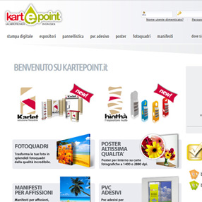 KARTEPOINT - sito e-commerce