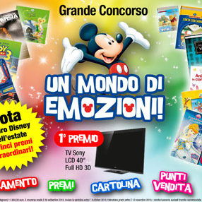 DISNEY LIBRI - mini sito promozionale